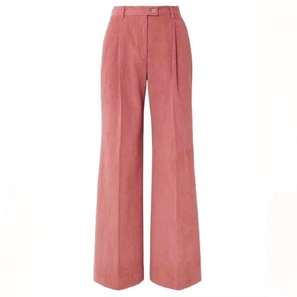 Acne Studios Pina Trouser in Pink Summer Corduroy Size EU 38 (see measurements)